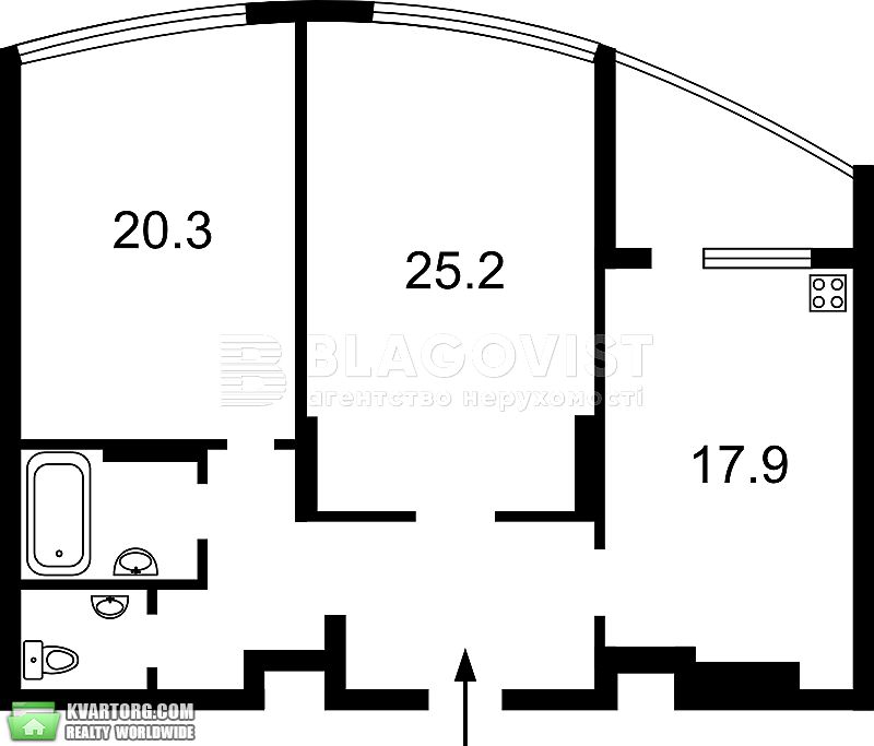 Sell 2-room apartment. Киев,  Коломиевский пер — photo 2