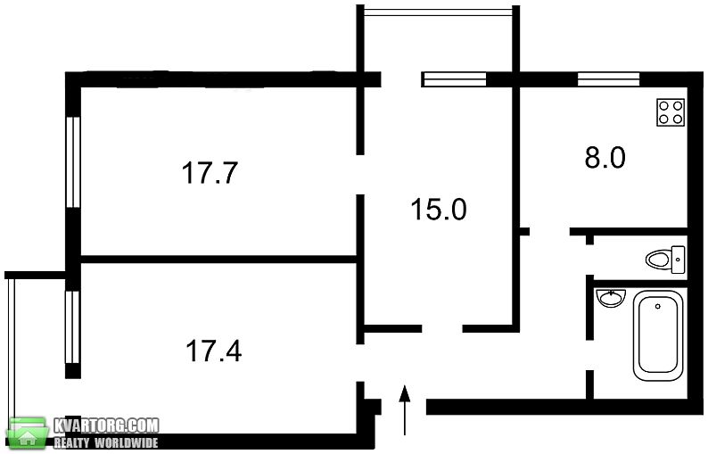 Sell 3-room apartment. Киев,  Бубнова — photo 7