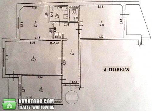 Sell 3-room apartment. Одесса, Балковская — photo 5
