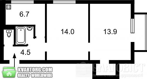 Sell 2-room apartment. Киев, Русановская наб — photo 2