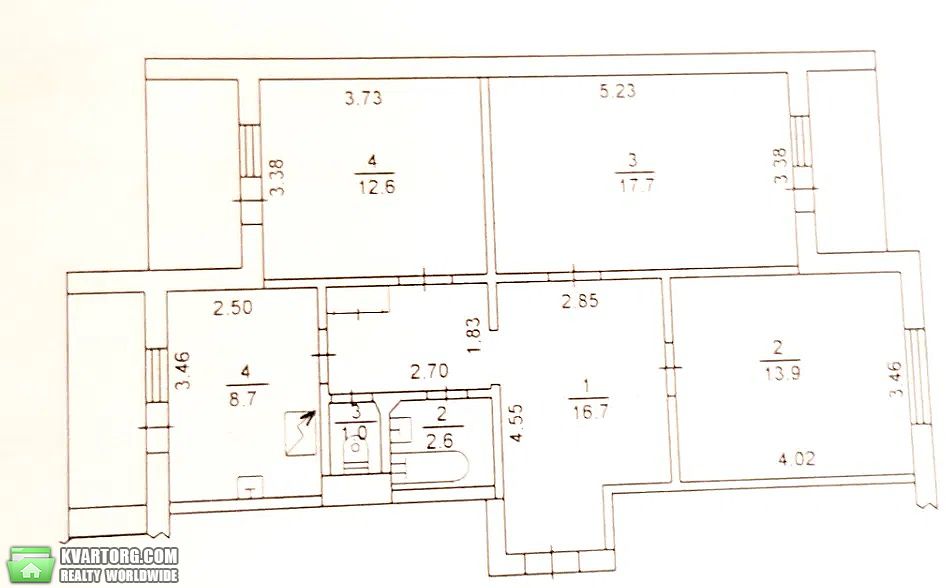 Rent 3-room apartment. Киев,  Чернобыльская — photo 2