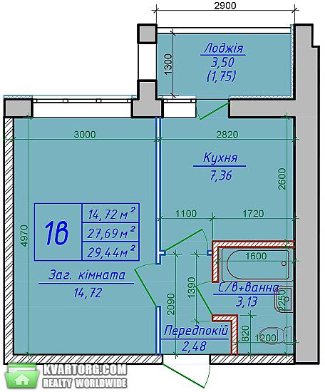 Sell 1-room apartment. Киев, ул. Богдана Хмельницкого — photo 2
