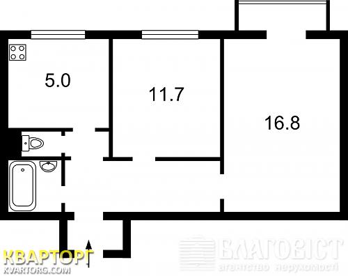 продам 2-комнатную квартиру. Киев,   Кловский спуск - фото 4
