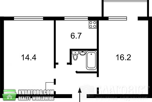 Sell 2-room apartment. Киев, Верховного Совета бул — photo 10