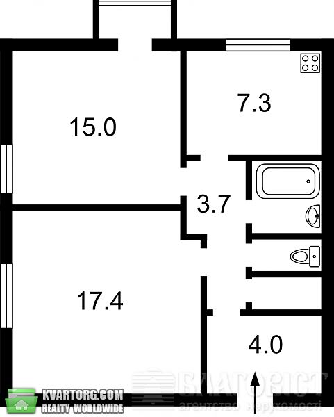 Sell 2-room apartment. Киев, Прорезная — photo 3