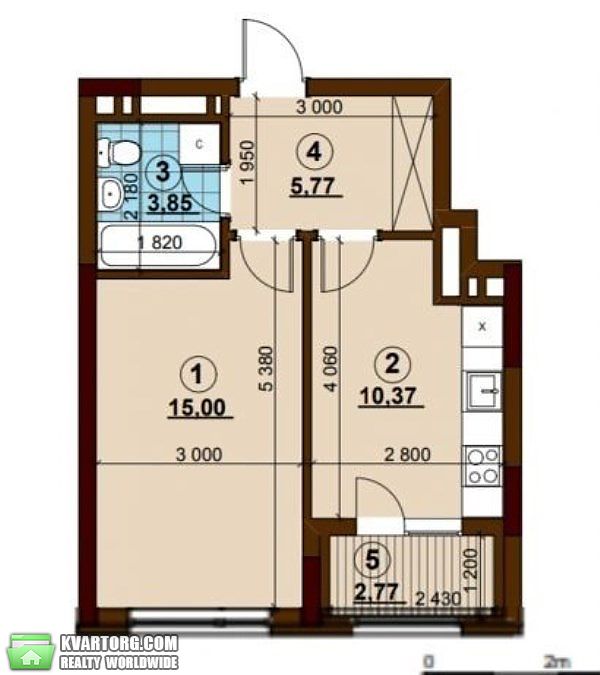 Sell 1-room apartment. Киев,  Правды пр — photo 3