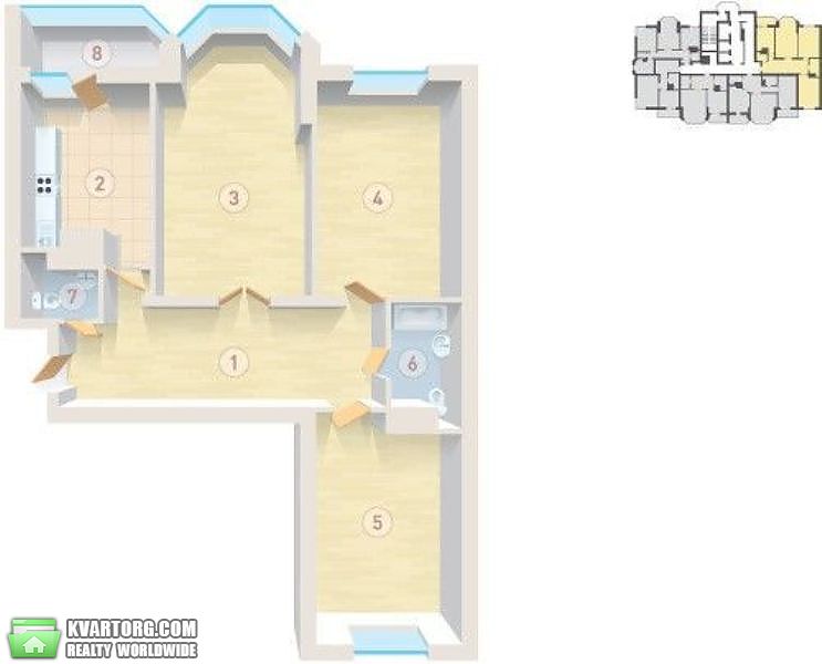 Sell 3-room apartment. Киев,  Градинская — photo 6