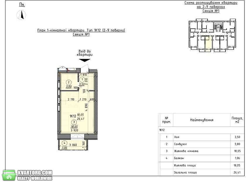 Sell 1-room apartment. Вышгород,  Шолуденко — photo 4