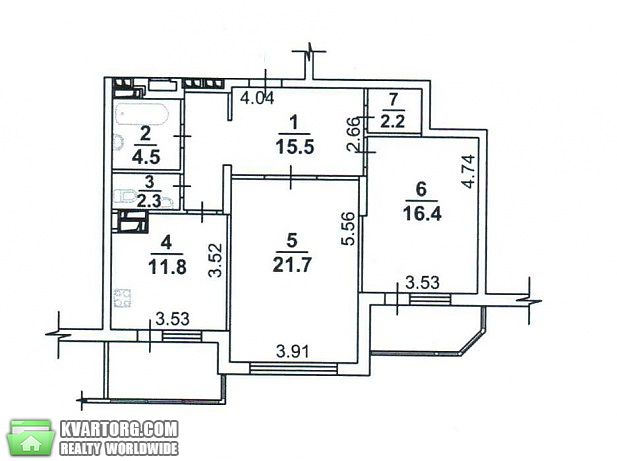 Sell 2-room apartment. Киев,  Чавдар — photo 9