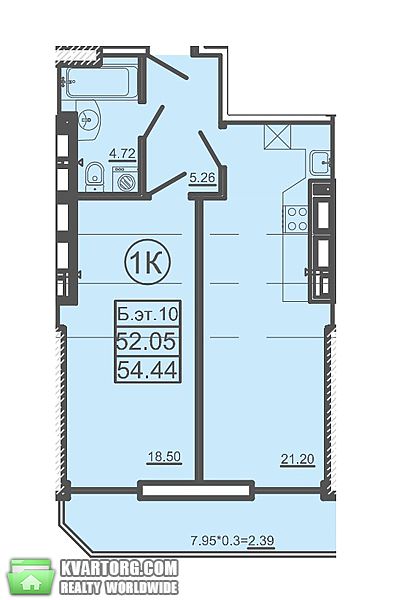 Sell 1-room apartment. Одесса, Генуэзская — photo 4