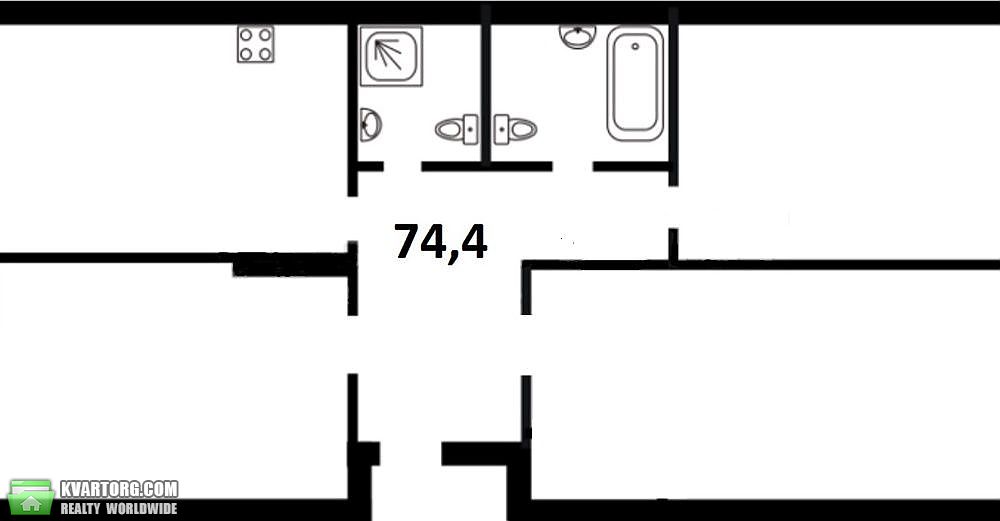 Sell 3-room apartment. Киев, Регенераторная — photo 3