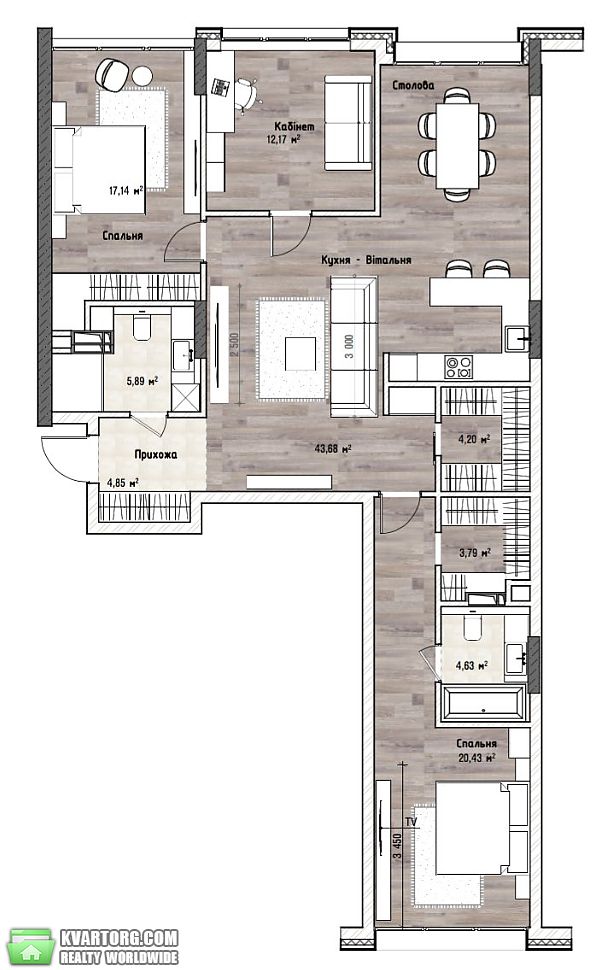 Sell 4-room apartment. Киев,  Драгомирова — photo 10