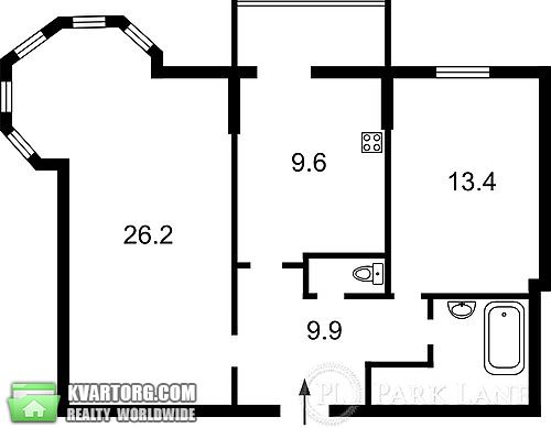 Sell 3-room apartment. Киев,  Строителей — photo 10