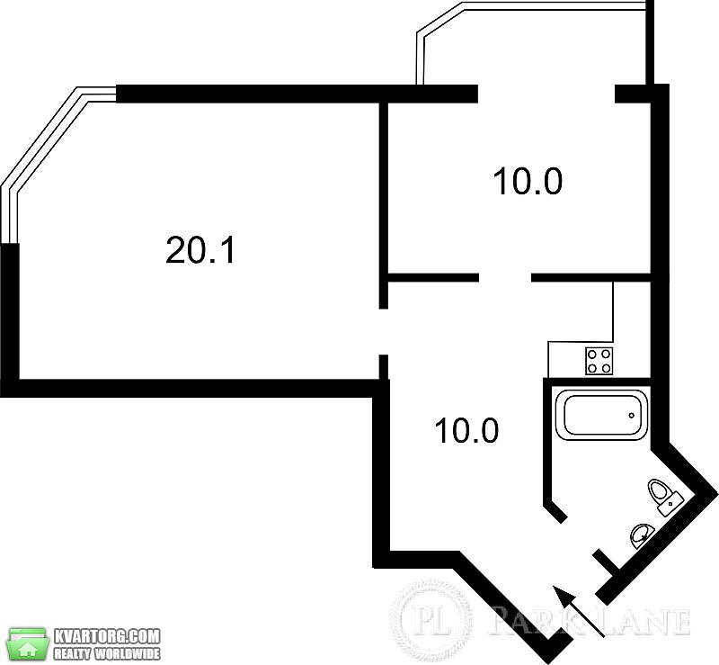 Sell 1-room apartment. Киев,  Пчелки — photo 7