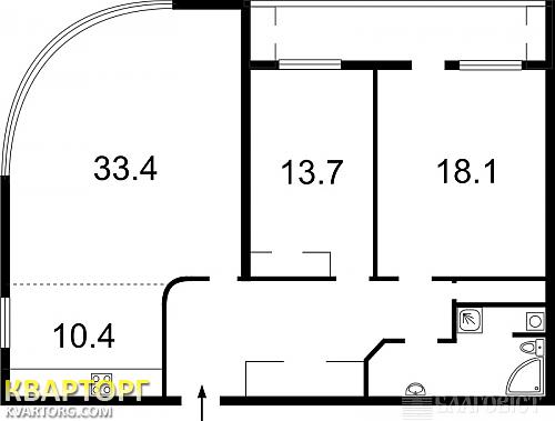 Sell 2-room apartment. Киев,  Предславинская — photo 2