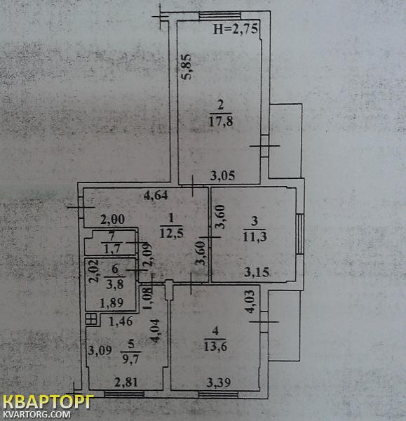 Sell 3-room apartment. Одесса, Радужный — photo 4