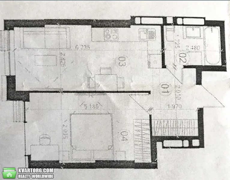 Sell 1-room apartment. Киев,  Дегтяревская — photo 4