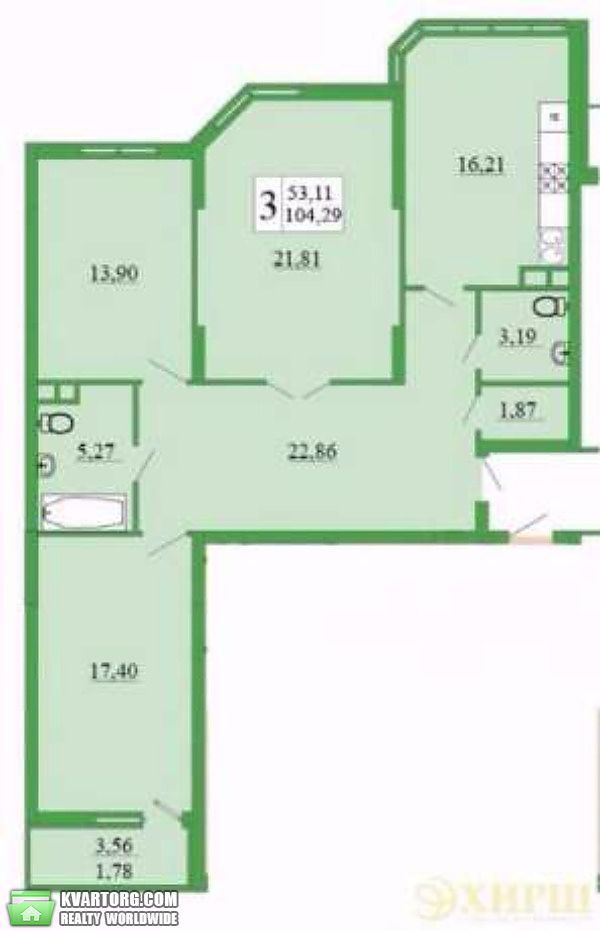 Sell 3-room apartment. Киев,  Ломоносова — photo 2