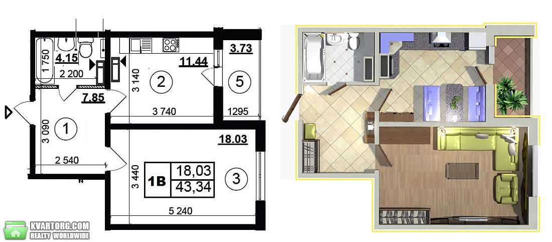 Sell 1-room apartment. Киев,  Чавдар — photo 4