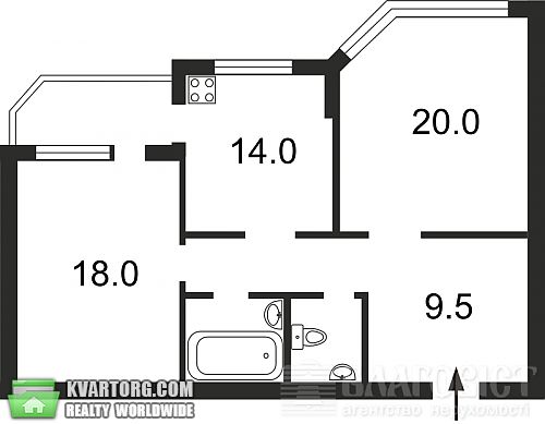 Sell 2-room apartment. Киев, Пчелки — photo 3