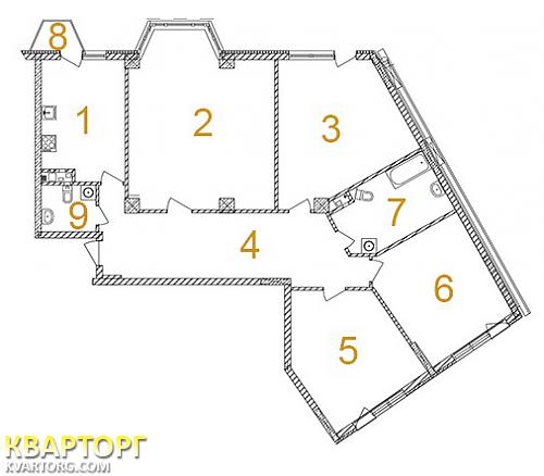 Sell 4-room apartment. Киев,  Ломоносова — photo 2