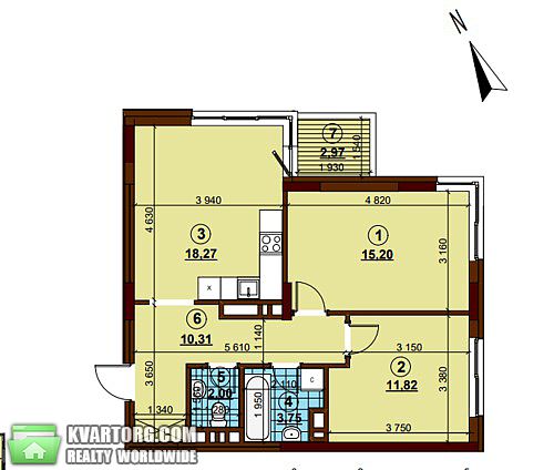 Sell 2-room apartment. Киев, Кристеров — photo 3