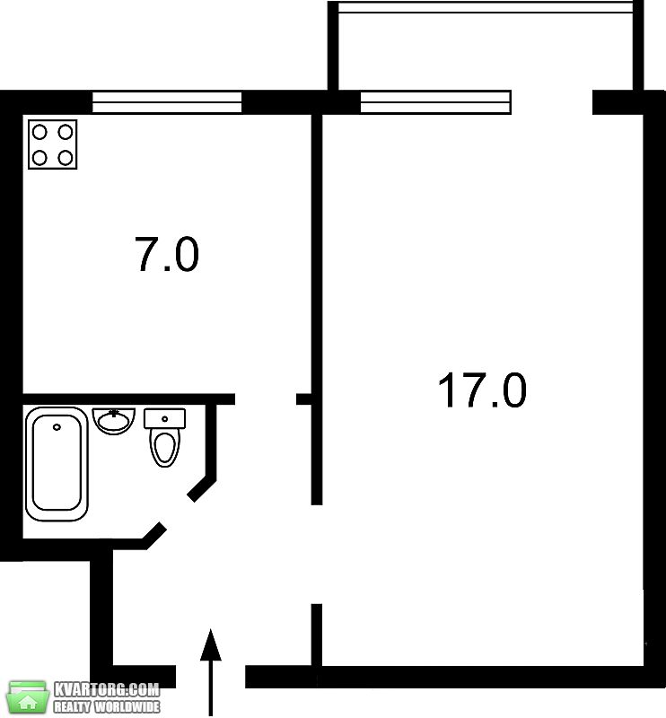 Sell 1-room apartment. Киев,  Юности — photo 10