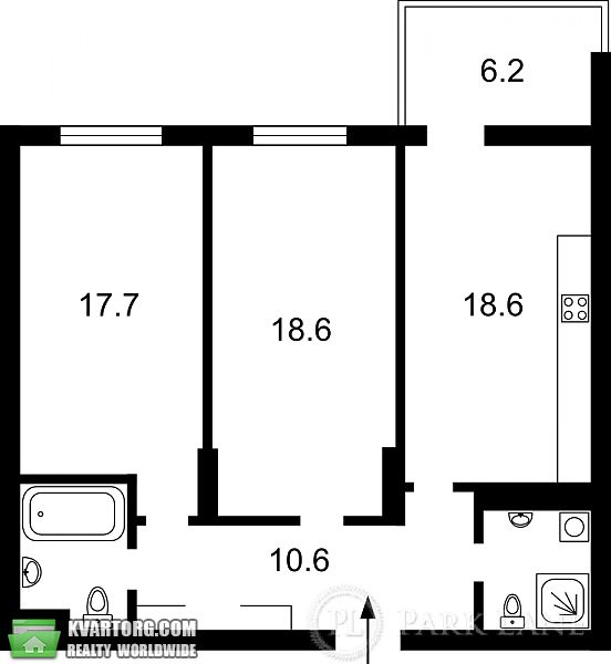 Sell 2-room apartment. Киев,  Петрицкого — photo 3