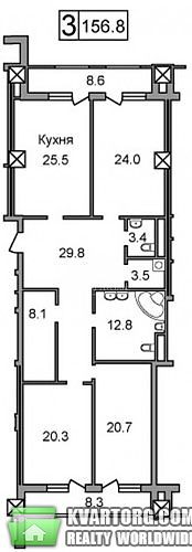 Sell 3-room apartment. Киев, Оболонская набережная — photo 4