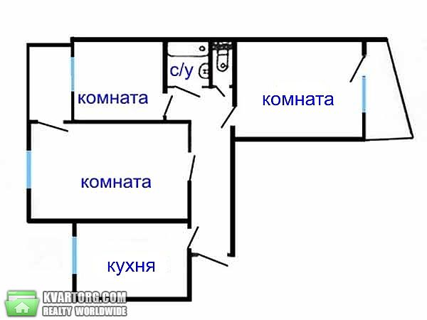 Sell 3-room apartment. Одесса, Высоцкого — photo 1