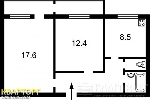 Sell 2-room apartment. Киев, Тростянецкая — photo 2