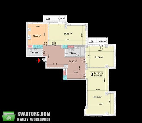 Sell 3-room apartment. Киев,  Драгомирова — photo 6