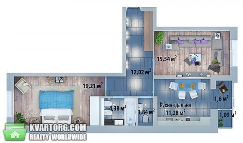 продам 2-комнатную квартиру. Киев,  Соломенская - фото 1