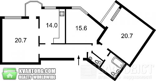 Sell 3-room apartment. Киев, Бажана — photo 10