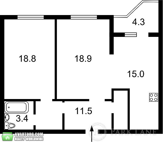 Sell 2-room apartment. Киев,  Танковая — photo 2