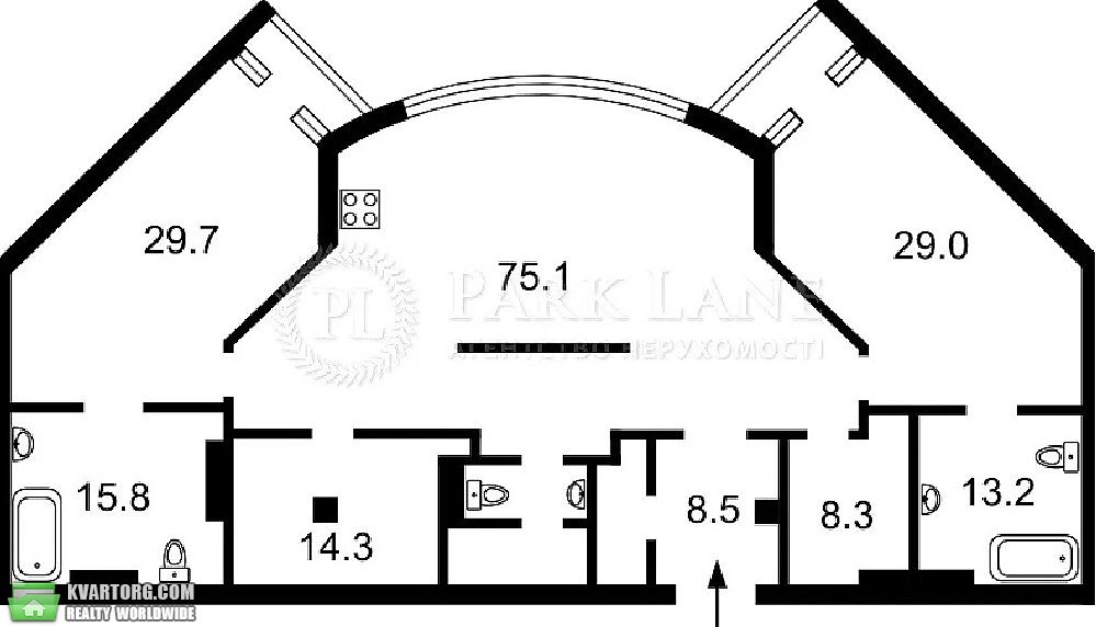 Sell 3-room apartment. Киев,  Мазепы — photo 2