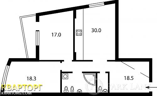 Sell 5-room apartment. Киев, Окипной — photo 2