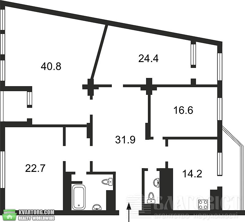 Sell 4-room apartment. Киев,  Соломенская — photo 1