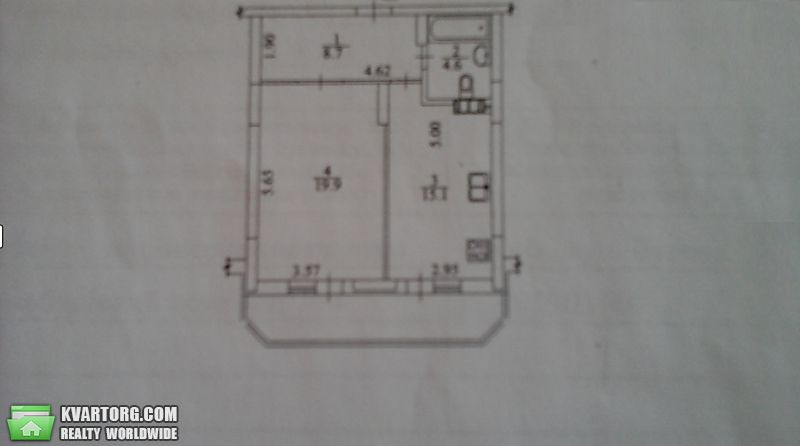 Sell 1-room apartment. Киев,  Закревского — photo 8