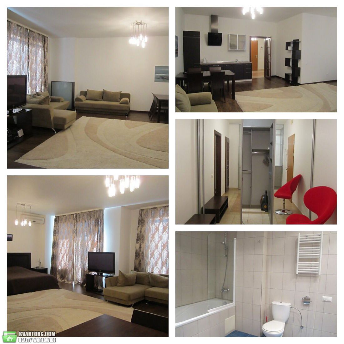 Rent out 1-room apartment. Киев,  Жилянская — photo 1