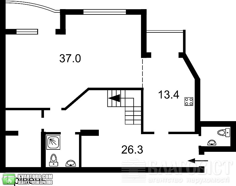 Sell 4-room apartment. Киев,  Бажана — photo 7