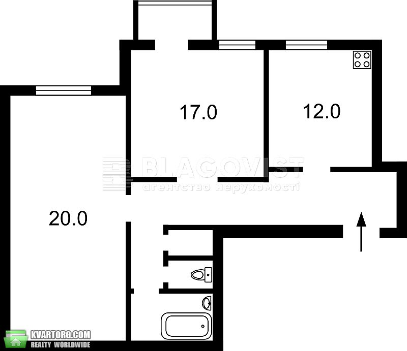 Sell 2-room apartment. Киев,  Гоголевская — photo 2