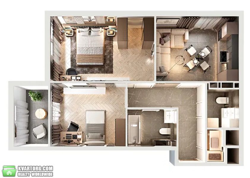 Sell 2-room apartment. Киев, Кольцевая дорога — photo 6