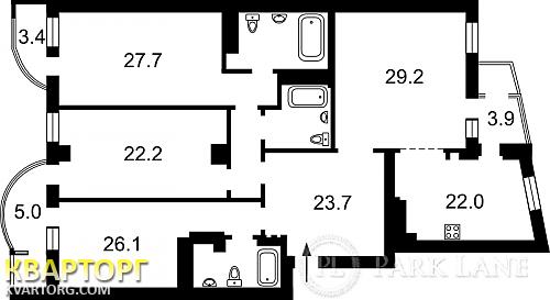 Sell 4-room apartment. Киев, Леси Украинки бул — photo 2