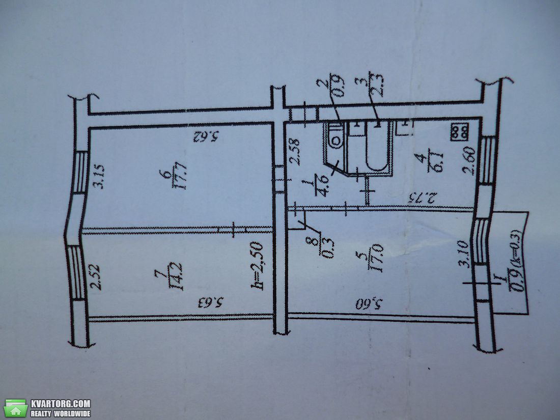 Sell 3-room apartment. Днепропетровск, пл. Дзержинского — photo 1