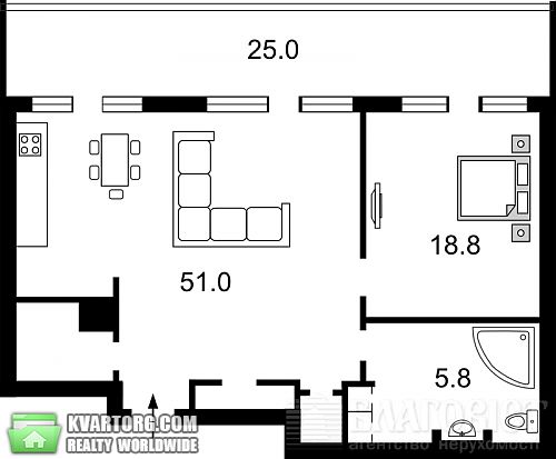 Sell 2-room apartment. Киев, Горького — photo 8