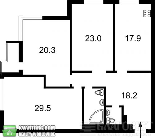 Sell 3-room apartment. Киев, Белорусская — photo 3