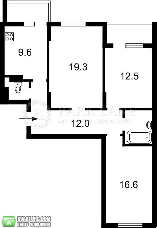 Sell 3-room apartment. Киев,  Отрадный пр — photo 2