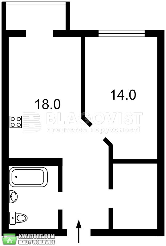 Sell 1-room apartment. Киев,  Филатова — photo 10