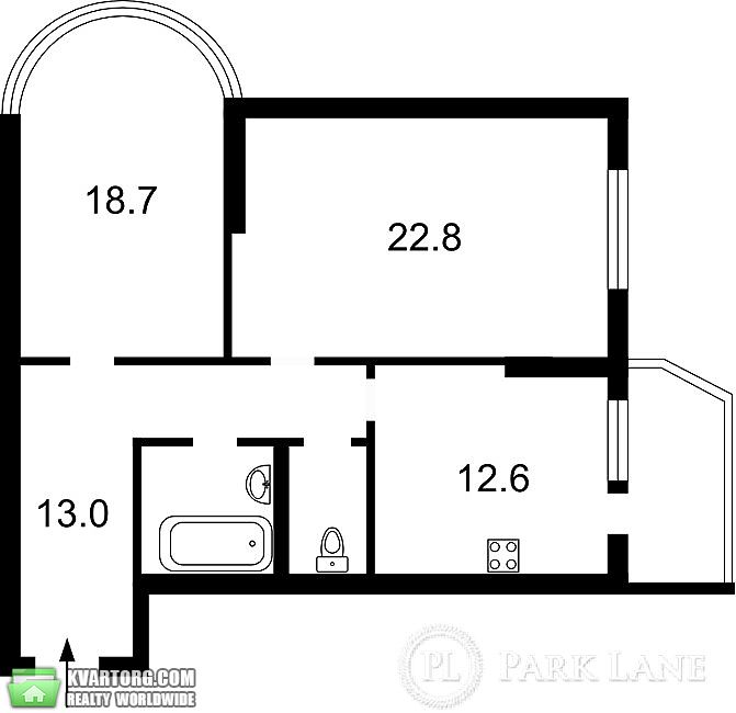 Sell 2-room apartment. Киев,  Чавдар — photo 5